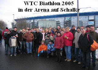 WTC Biathlon 2005
in der Arena auf Schalke