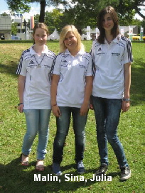 Malin, Sina, Julia